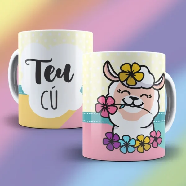 Lhama Irritada – Estampas Canecas - Imagem 7