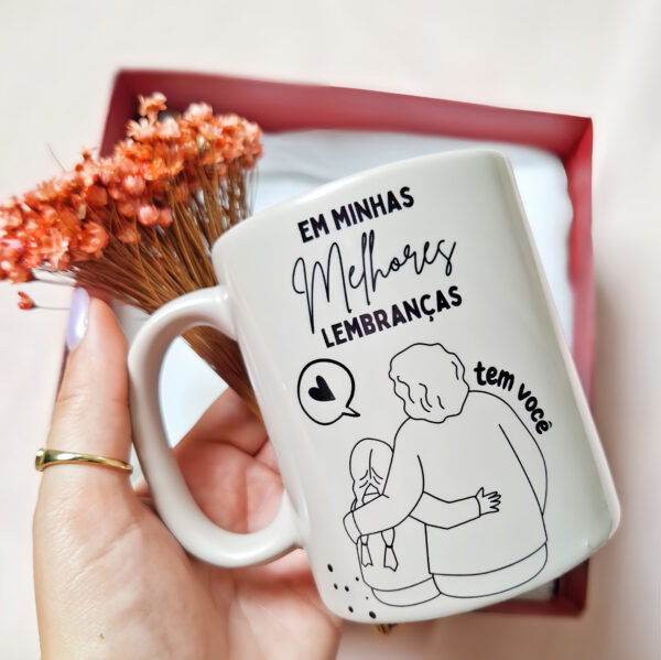Vovozinho(a) – Em minhas melhores lembranças tem você – Arte Avulsa Caneca