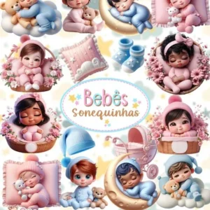 Bebês Sonequinhas – Kit Digital