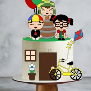 Chaves Cute – Topo de Bolo