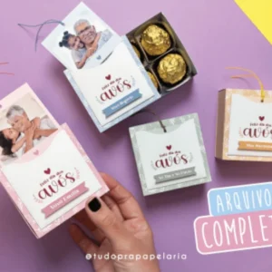 Caixa 4 doces foto – Dia dos avós