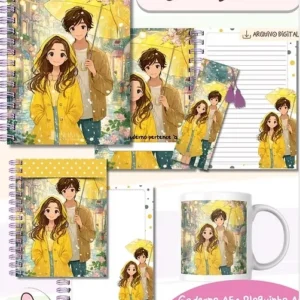 Combo Caderno Dorama