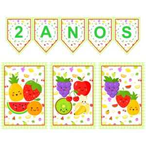 Frutinhas – Kit Bandeirola + Banners