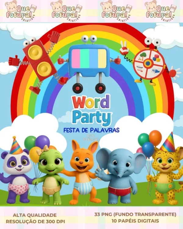 Festa de Palavras – Kit Digital
