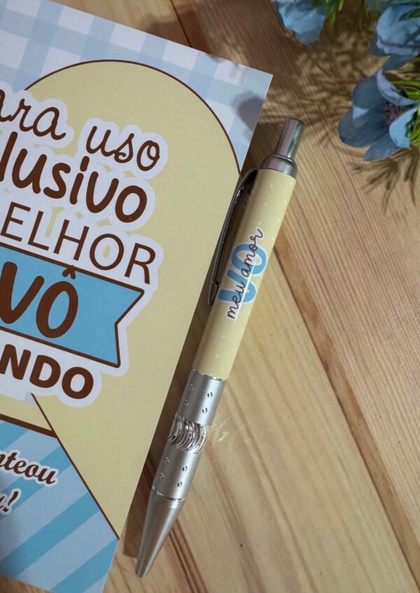 Capa Bloquinho A6 com Caneta Dia dos Avós - Imagem 7