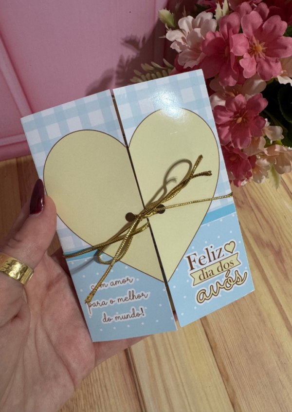 Card com Chaveiro 3 X 4 Dia dos Avós - Imagem 5