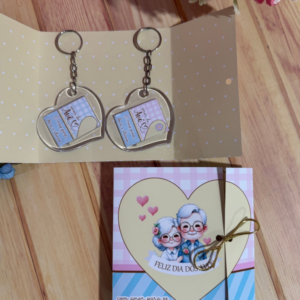 Card com Chaveiro 3 X 4 Dia dos Avós