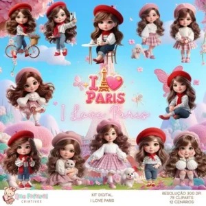I Love Paris – Kit Digital