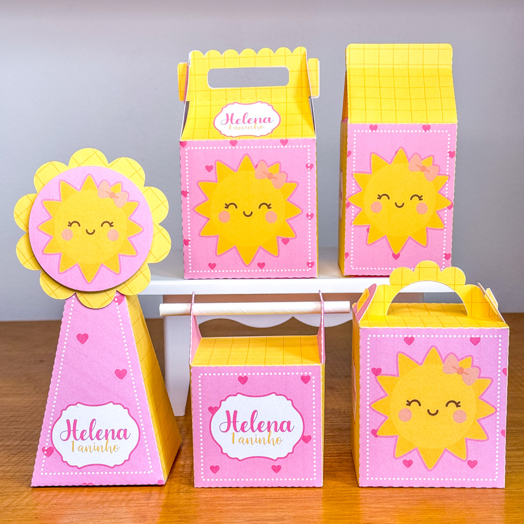 Raio de Sol Menina – Kit Festa
