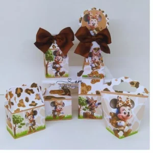 Minnie Safari – Kit Festa Pronta