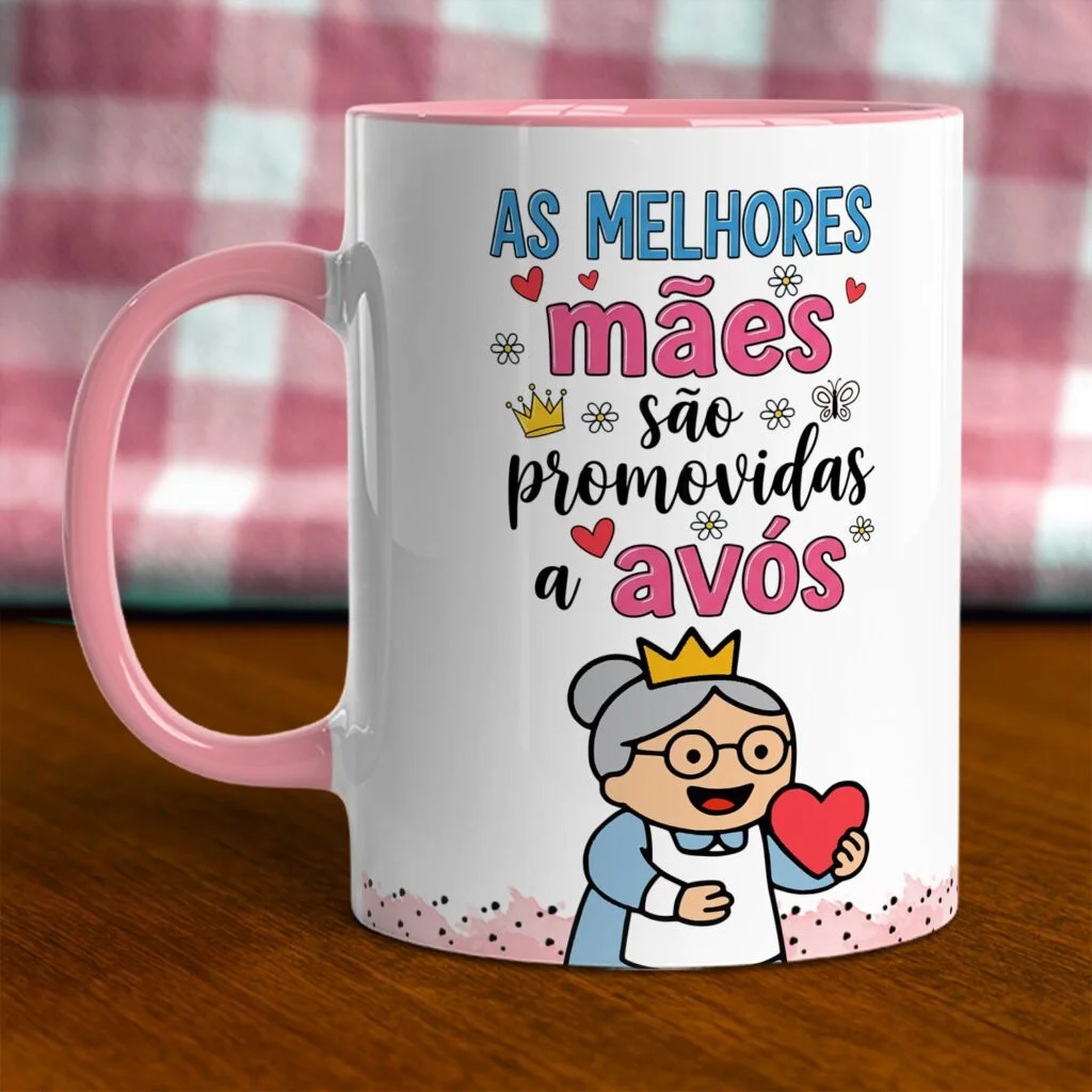 Estampas canecas Querida Vovó 2025 - Imagem 5
