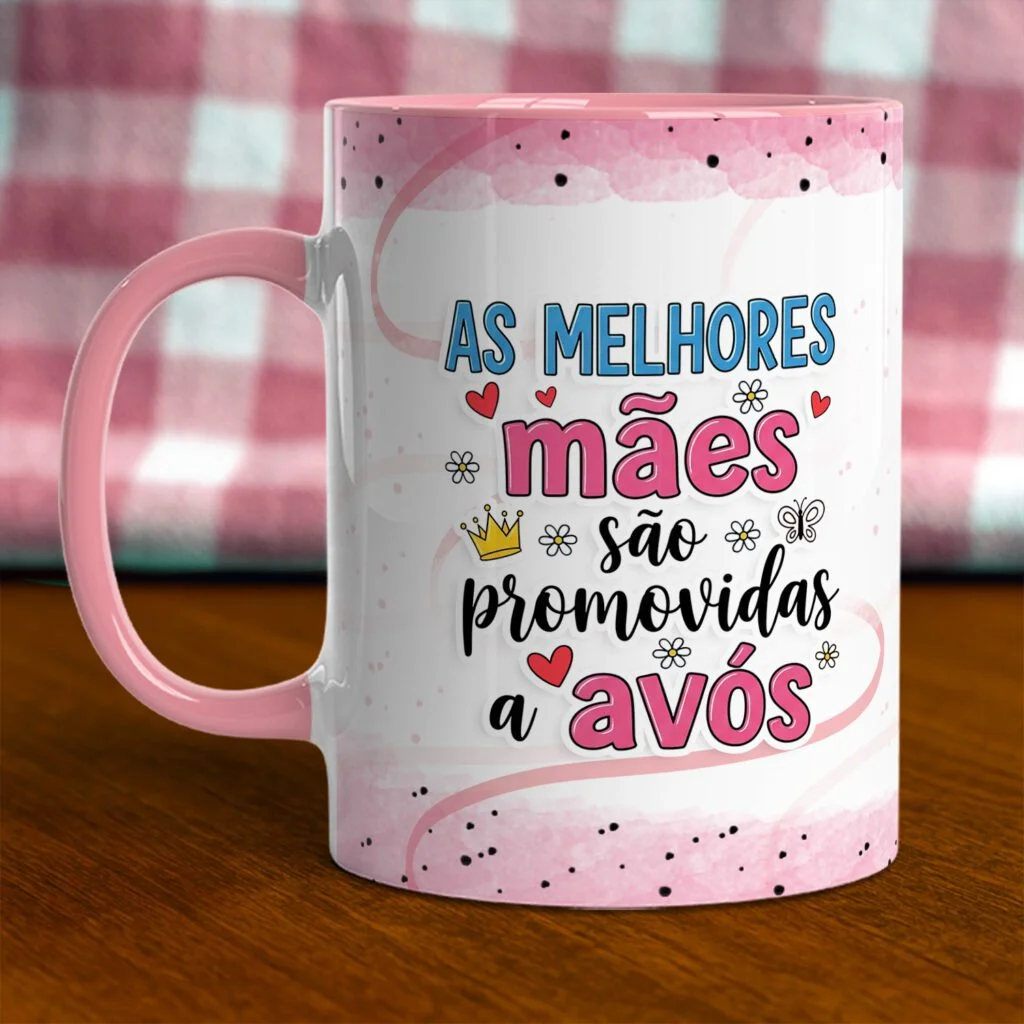 Estampas canecas Querida Vovó 2025 - Imagem 6