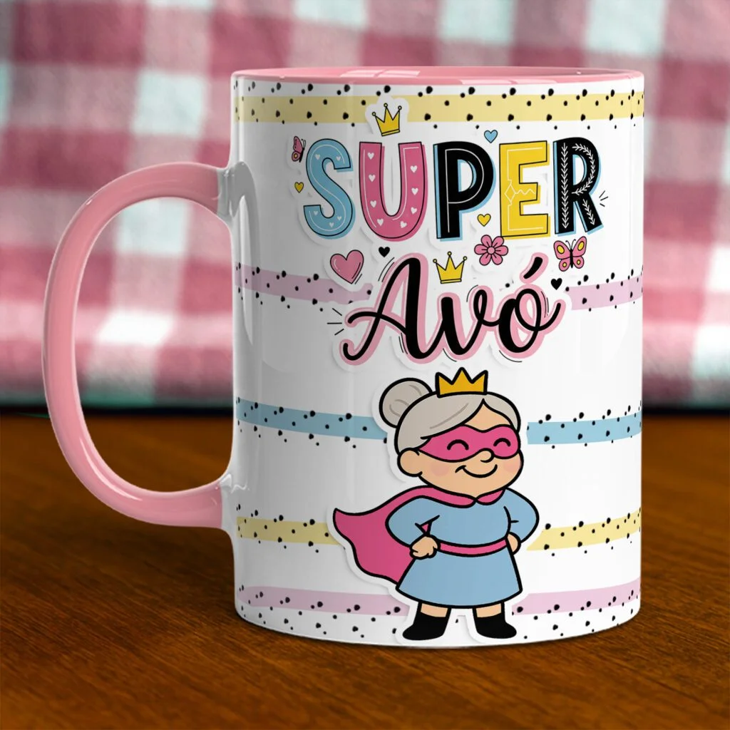 Estampas canecas Querida Vovó 2025 - Imagem 7