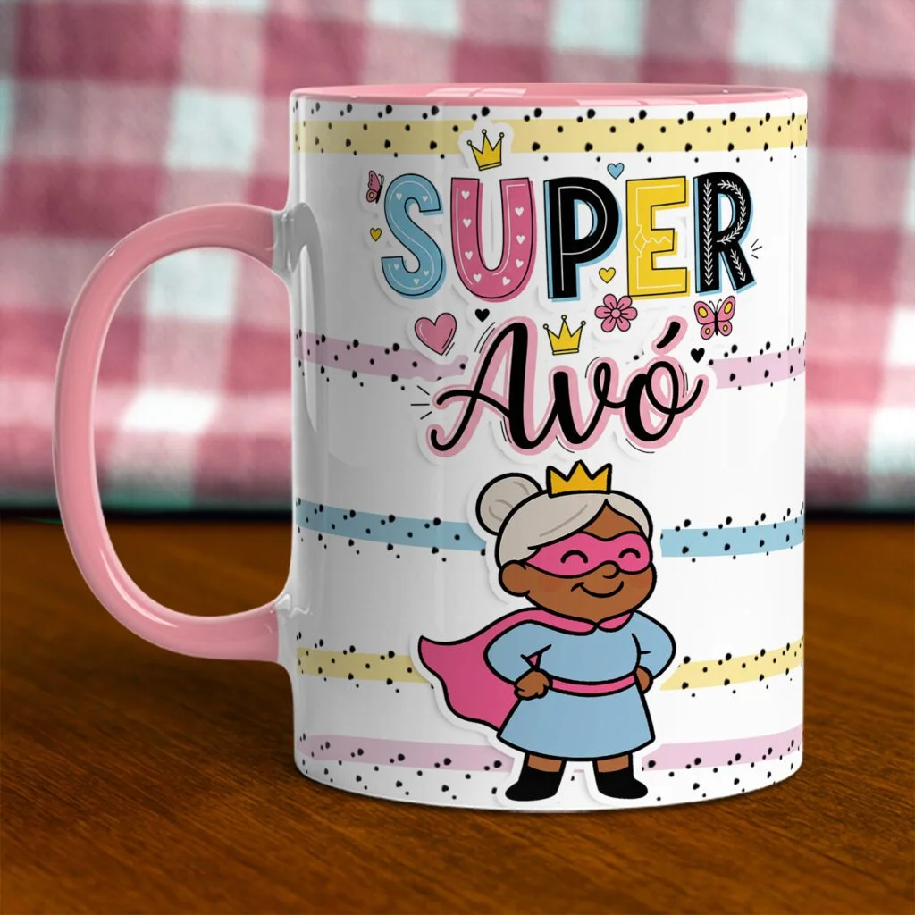 Estampas canecas Querida Vovó 2025 - Imagem 8