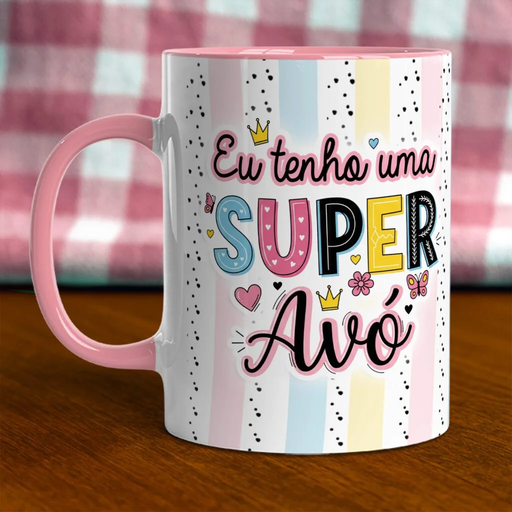 Estampas canecas Querida Vovó 2025 - Imagem 9