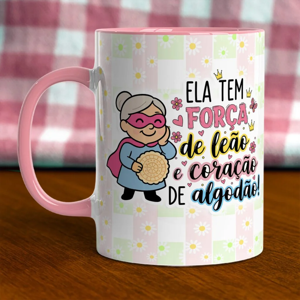 Estampas canecas Querida Vovó 2025 - Imagem 10