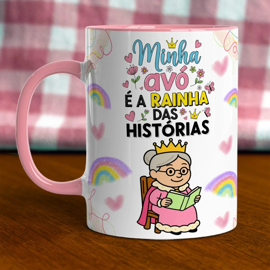 Estampas canecas Querida Vovó 2025 - Imagem 12