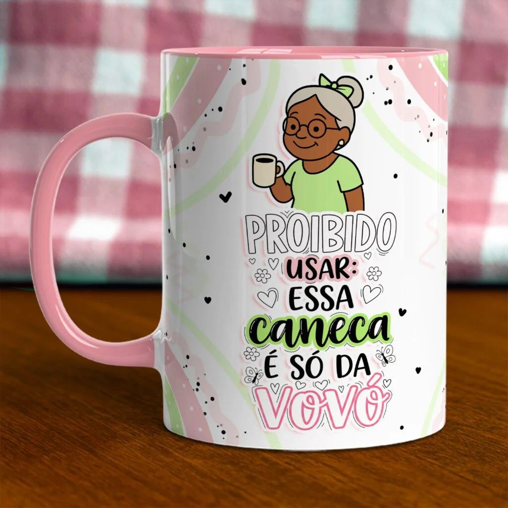 Estampas canecas Querida Vovó 2025 - Imagem 14