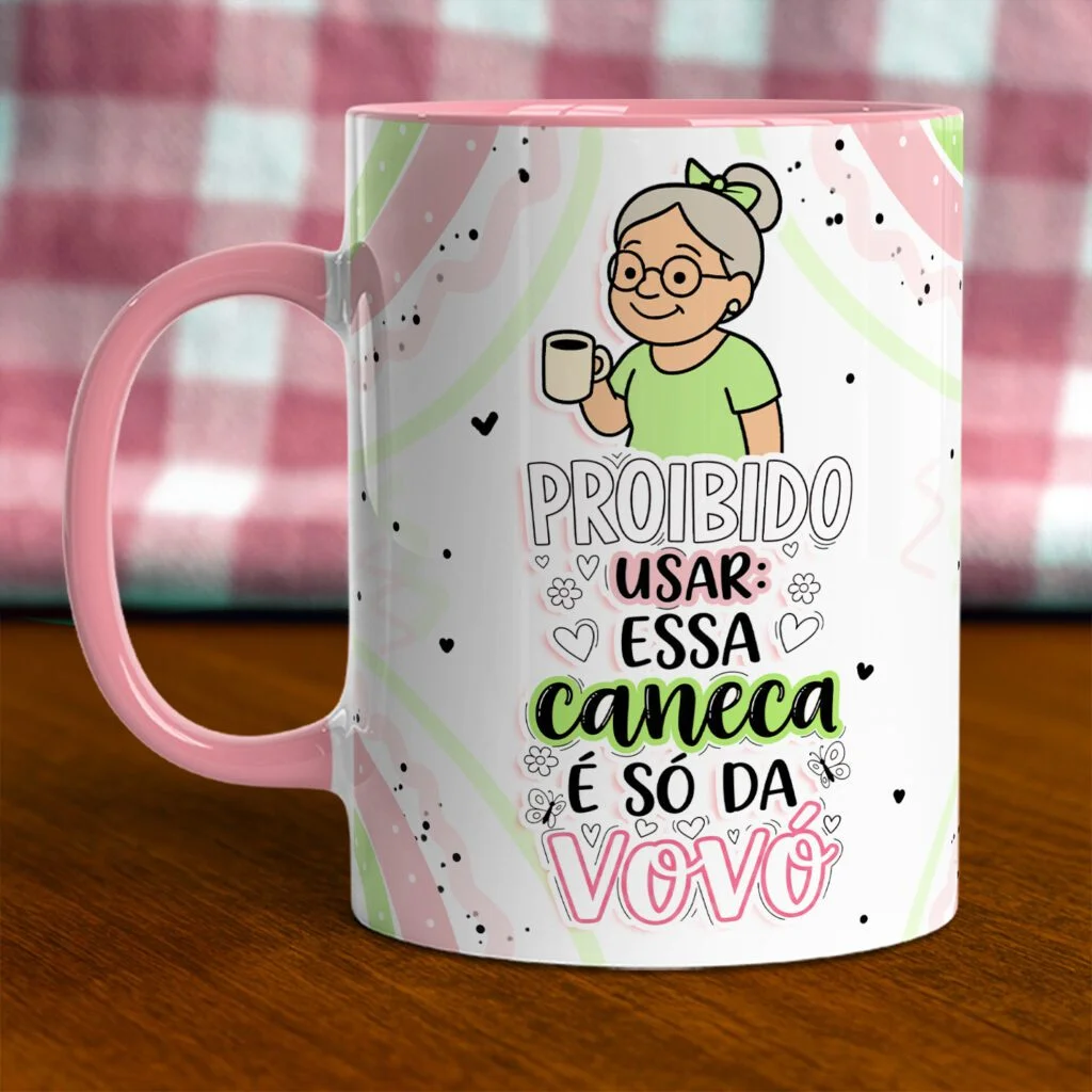 Estampas canecas Querida Vovó 2025 - Imagem 15