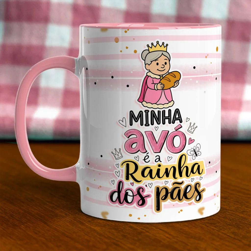 Estampas canecas Querida Vovó 2025 - Imagem 16