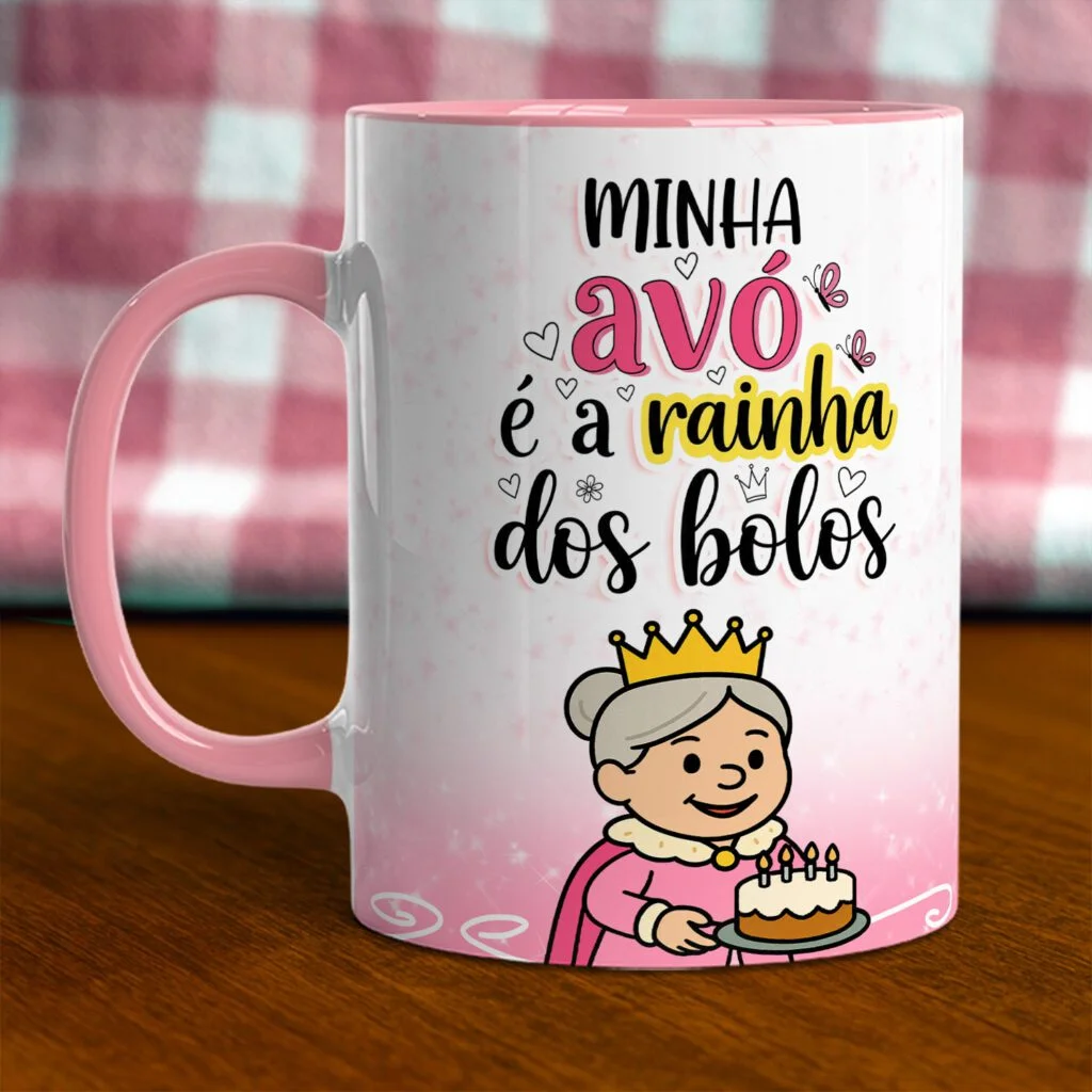 Estampas canecas Querida Vovó 2025 - Imagem 19