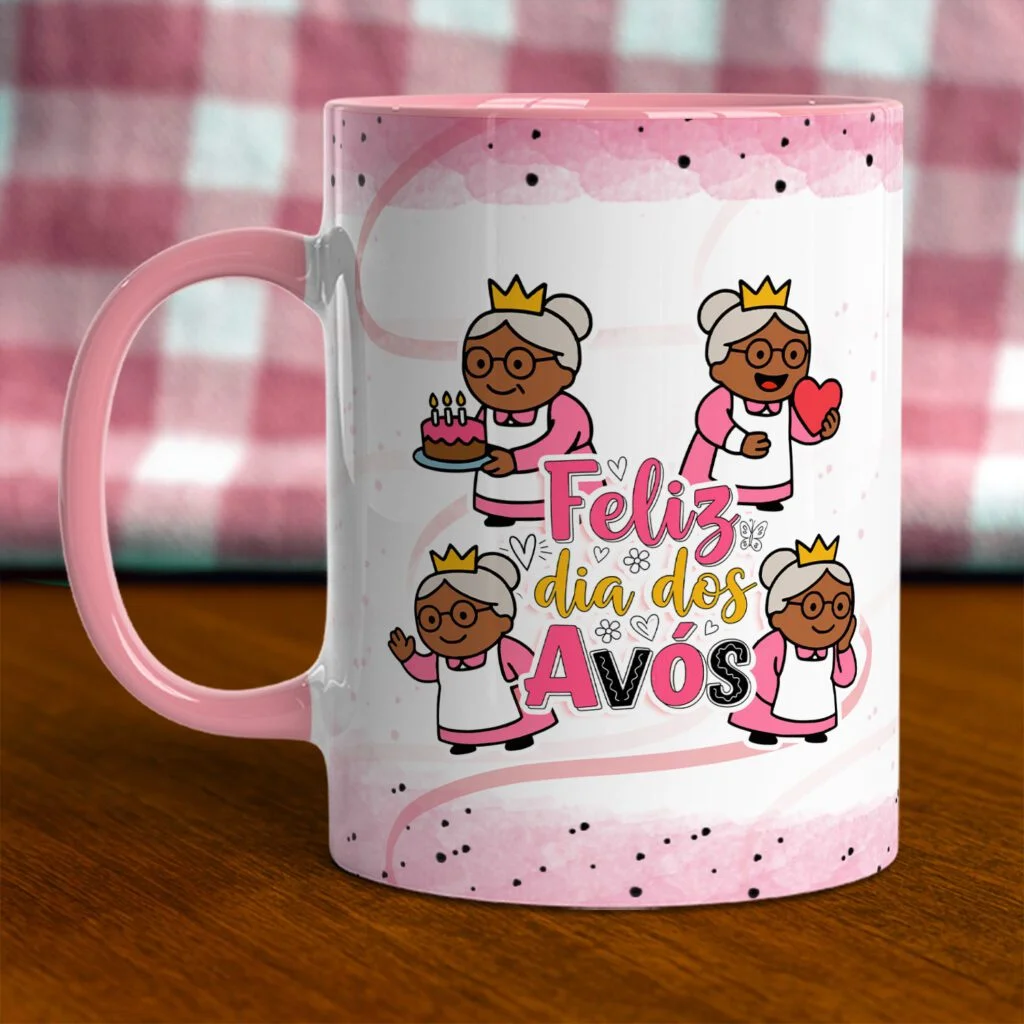 Estampas canecas Querida Vovó 2025 - Imagem 20