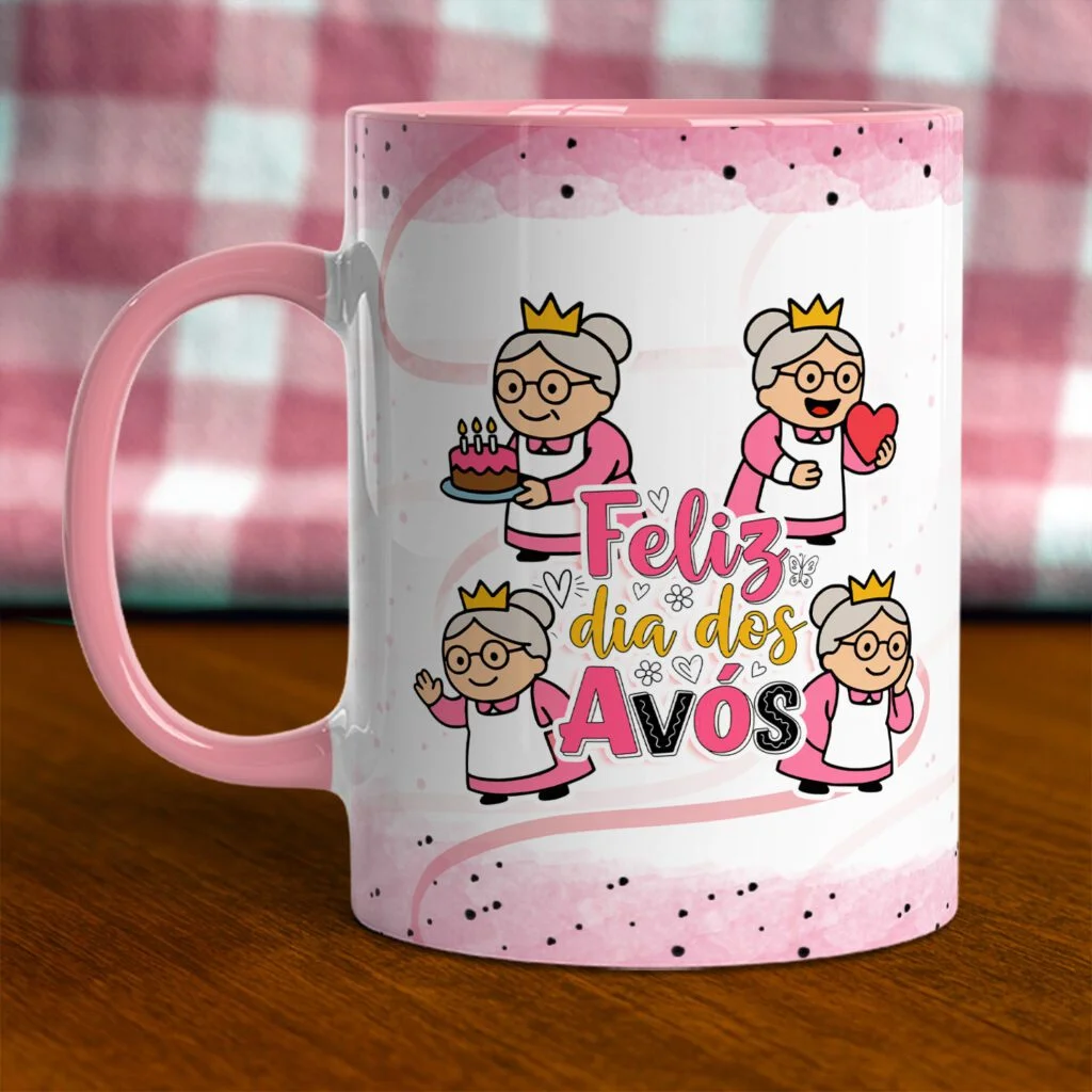 Estampas canecas Querida Vovó 2025 - Imagem 21