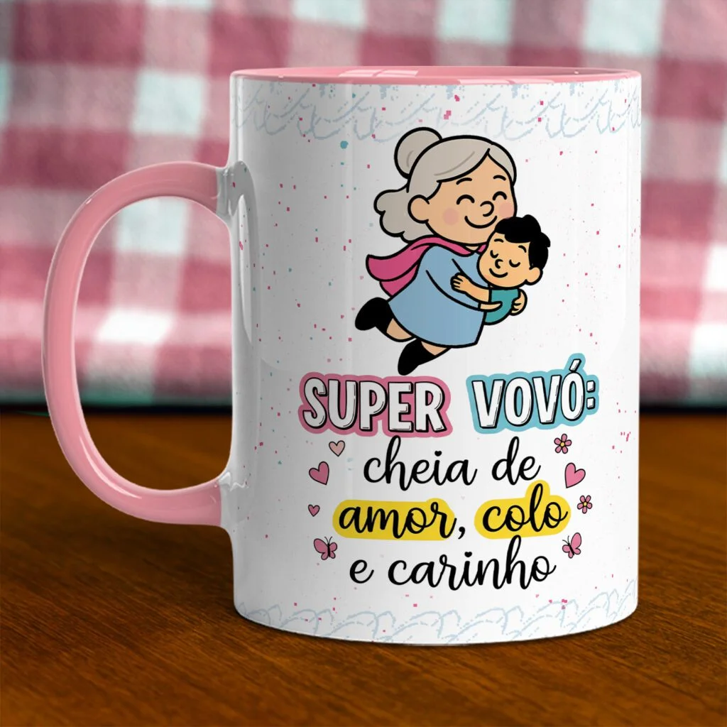 Estampas canecas Querida Vovó 2025 - Imagem 22