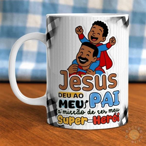 Estampas canecas - Pai, meu exemplo de FÉ 2025 - Imagem 7
