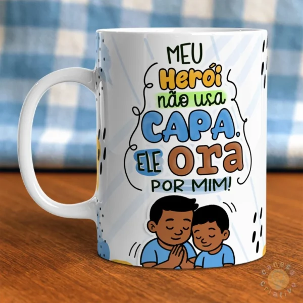 Estampas canecas - Pai, meu exemplo de FÉ 2025