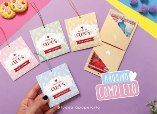 Porta chá – Dia dos avós