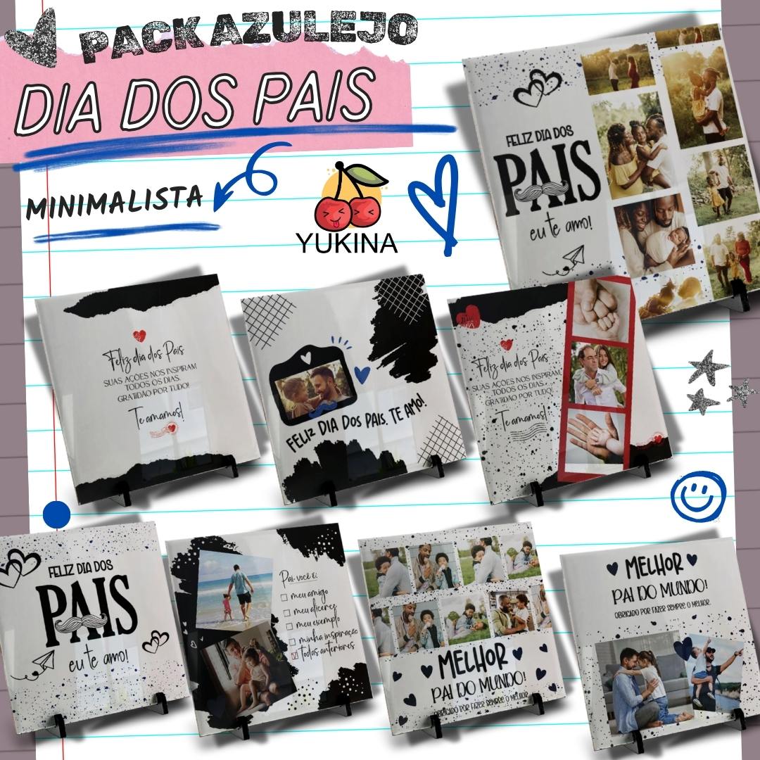Azulejo Minimalista – Dia dos Pais
