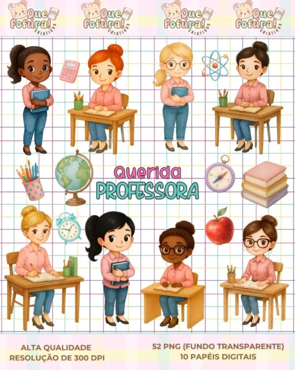 Querida Professora – Kit Digital