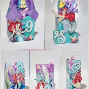 A Pequena Sereia – Kit Festa Pronta