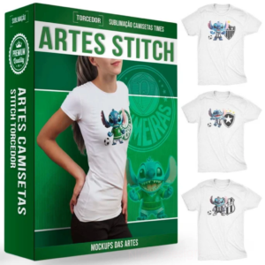 Artes Camisetas Stitch Torcedor
