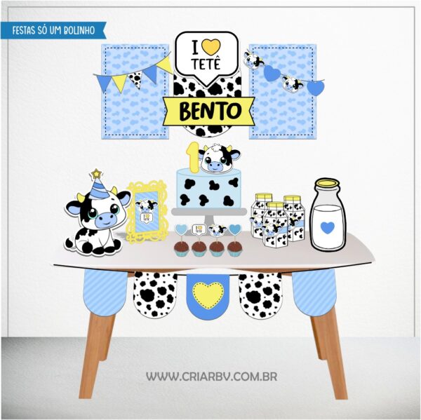 Vaquinha Menino – Kit Festa Pronta