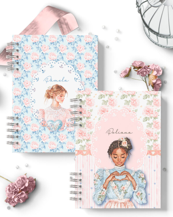 Kit 9 Capas e Miolos Pautado Coleção Ternura (Bicho Papel)