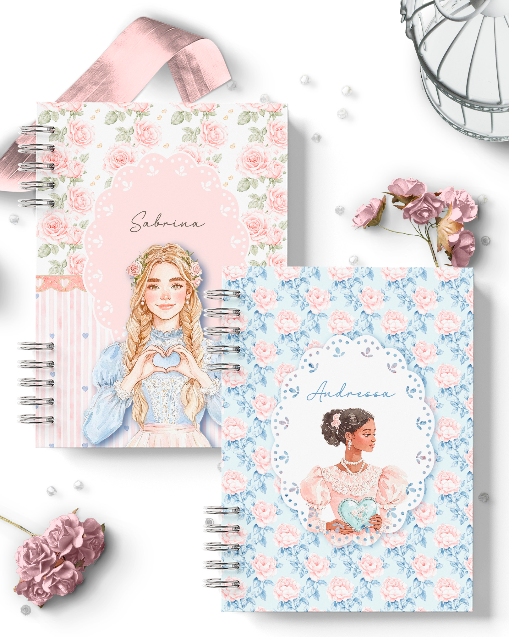 Kit 9 Capas e Miolos Pautado Coleção Ternura - Imagem 5