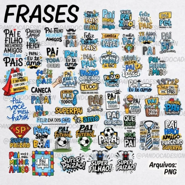 Mini Pack DIA DOS PAIS 2025 (Pandoca) - Imagem 7