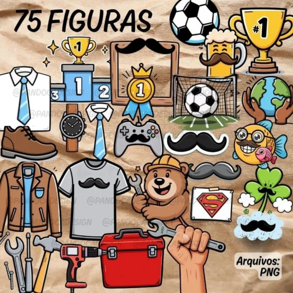 Mini Pack DIA DOS PAIS 2025 (Pandoca) - Imagem 4
