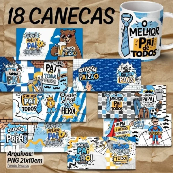 Mini Pack DIA DOS PAIS 2025 (Pandoca) - Imagem 3