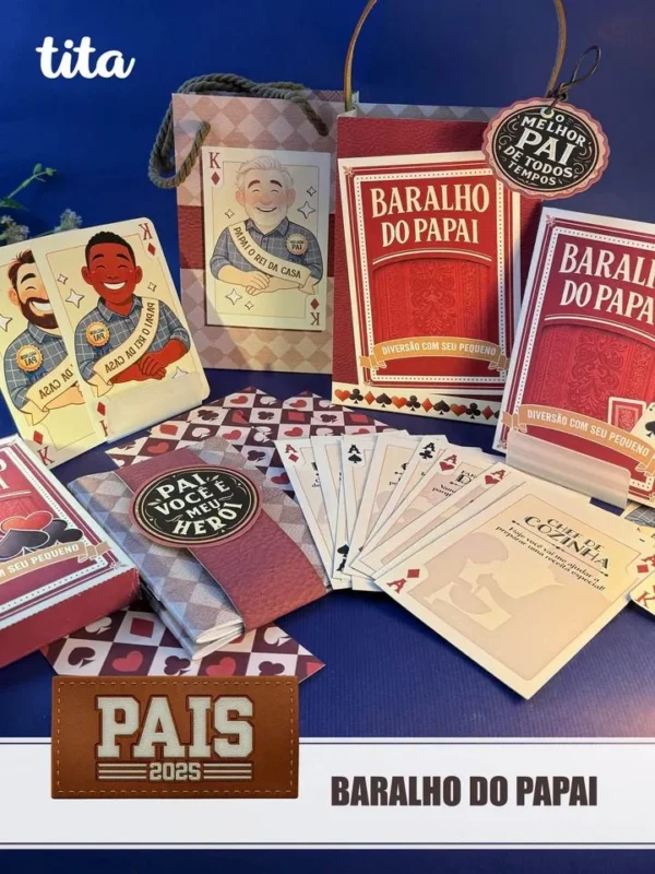 Pais 2025 – Baralho do Papai (Tita)