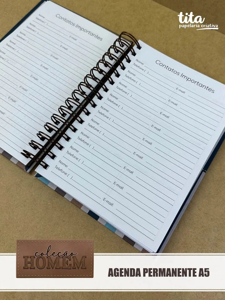 Coleção Homem – Combo Encadernação (Tita) - Imagem 9