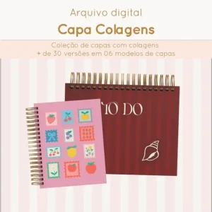 Capas A5 | Coleção Colagens