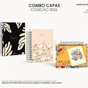 COMBO Capas Coleção 2026 (Moldes da Lê)