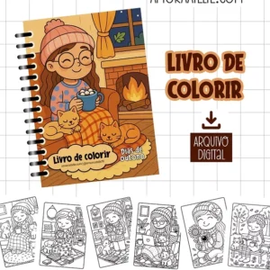 Dias de outono – Livro de Colorir