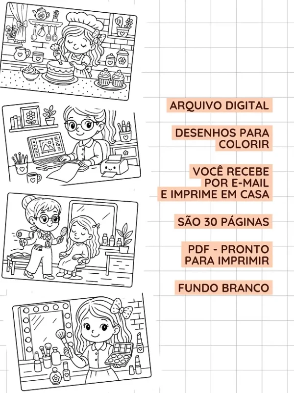 Na fazenda do vovô – Livro de Colorir - Imagem 2