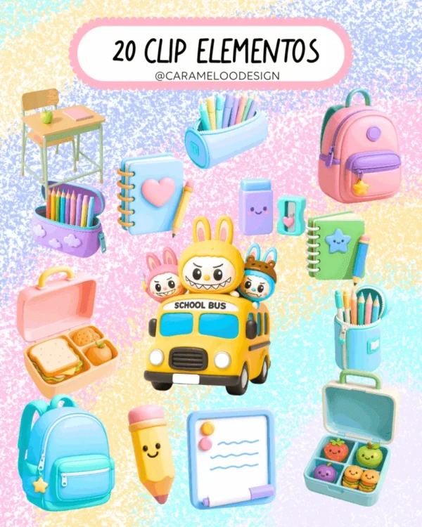 Kit Labubu – Volta às Aulas - Imagem 4