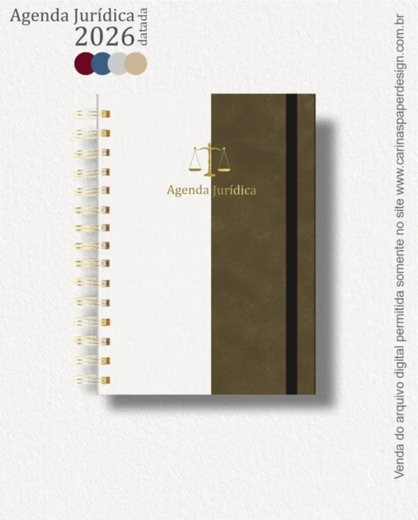 COMBO 22 capas A5 para Agenda Jurídica 2026 (Carinas Paper) - Imagem 9