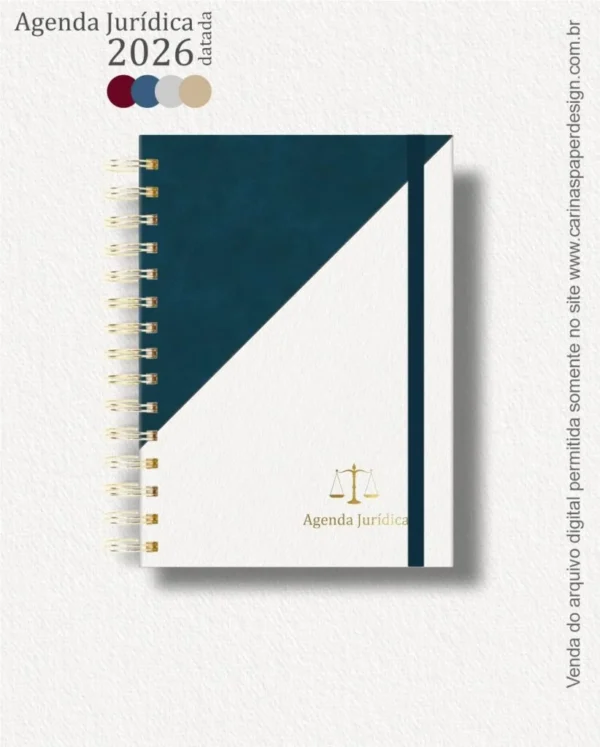 COMBO 22 capas A5 para Agenda Jurídica 2026 (Carinas Paper) - Imagem 10